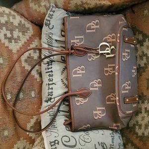 Dooney & Bourke DB Handbag Grey and Brown